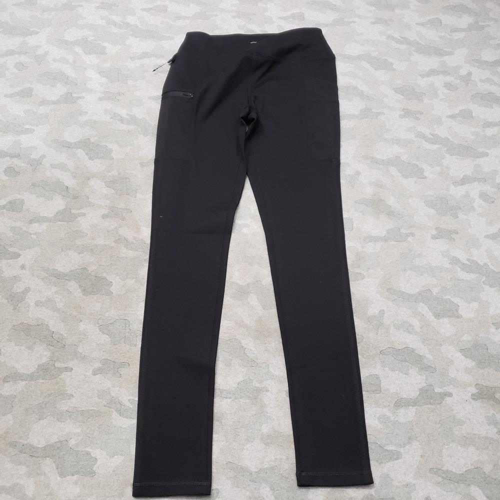 Carhartt‎ Pants Womens XS Black Fitted Pull On Pockets Workwear
